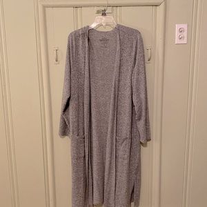 TORRID Supersoft Open Duster Cardigan